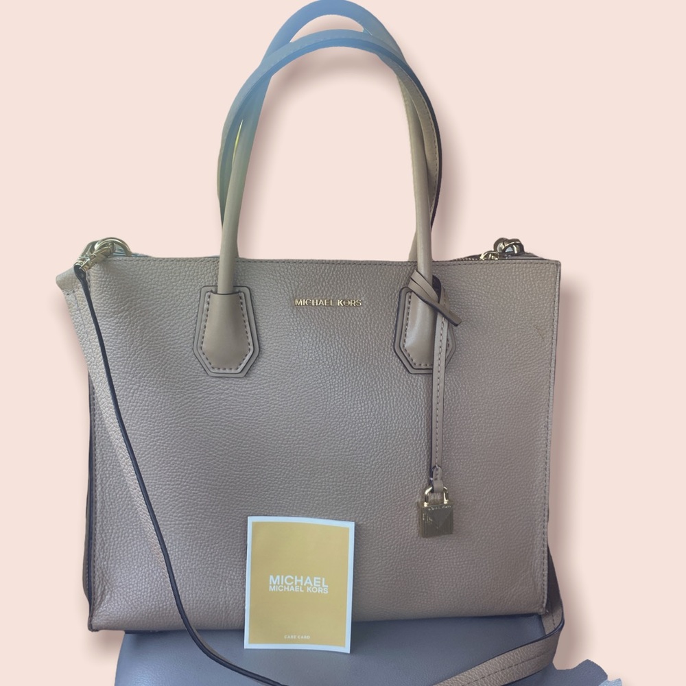 Tan Michael Kors Tote
